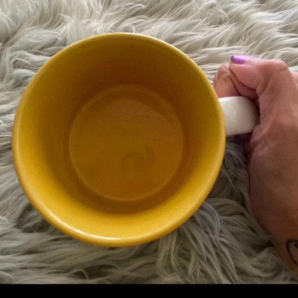 Lemon print coffee mug - Picture 4 of 5